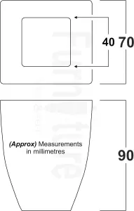 4x SOLID WOODEN FEET REPLACEMENT FURNITURE LEGS 90mm HEIGHT  SOFAS CHAIRS STOOLS M8 (8mm) TSP20131 (Natural)