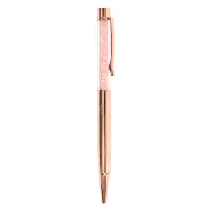 Something Different Gratitude The Sun Rose Quartz Diary And Pen Set Pink/Orange (One Size)