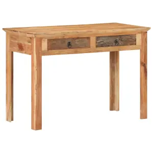 Berkfield Desk 110x50x75 cm Solid Reclaimed Wood