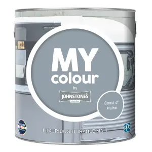 Johnstone's My Colour Durable Matt Paint Coast of Maine - 2.5L