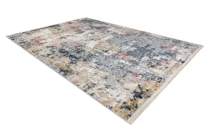 DISTIN 0123A pink / powder / white modern carpet - Abstraction, vintag 160x230 cm