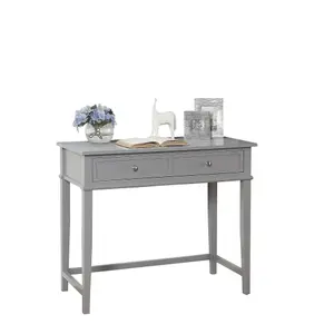 Franklin Writing Desk with 1 Drawer Grey