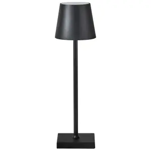 Wireless Metal Table Lamp Black BACEIRO