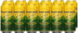 Thatchers Gold Can Cider, 24 X500 Ml