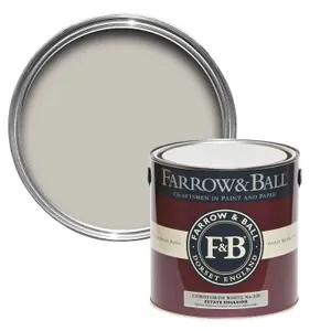 Farrow & Ball Exterior Masonry Mixed Colour Paint 228 Cornforth Whi 5L