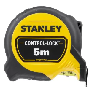 Stanley STA037231 5m Metric Control Grip Trade Tape Measure Magnetic STHT37231-0