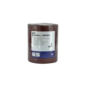 40 grit Red Sanding roll (L)5m (W)115mm