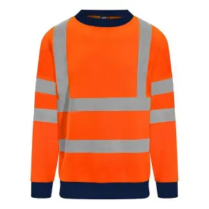 PRO RTX Mens High Visibility Sweatshirt