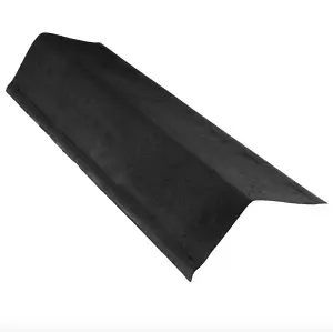 Universal Heavy Duty 3mm Black Roofing Verge - Roofing Ridge - Gable Trim For Corrugated Bitumen Roof Sheet