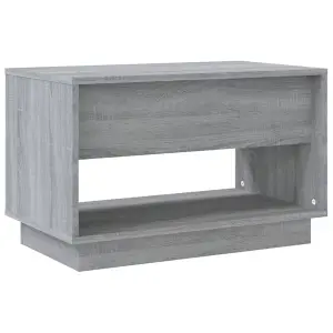 vidaXL TV Cabinet Grey Sonoma 70x41x44 cm Engineered Wood