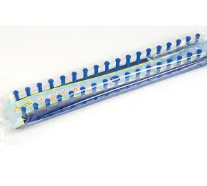 STRAIGHT KNIT LOOM - Straight Knitting Loom: Blue - Classic Knit