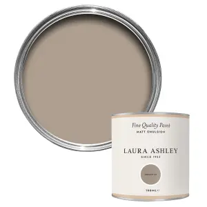 Laura Ashley Truffle Matt Emulsion paint, 100ml