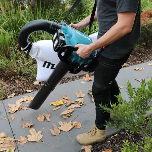 Makita DUB363 Twin LXT 18v / 36v Brushless Leaf Blower Mulcher Vac + 2x 5.0ah