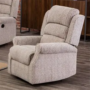 Lainey Upholstered Recliner Fernleaf Upholstery Colour: Natural