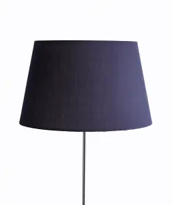 Navy Tapered Drum Shade for Ceiling and Table Lamp 14 Inch Shade