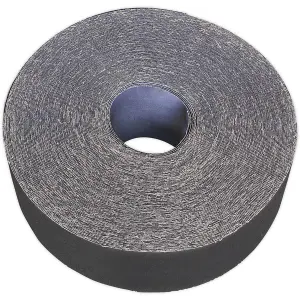 Premium Blue Twill Emery Roll - 50mm x 50m, 40 Grit - Flexible & Tear Resistant for Metal Finishing