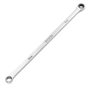 Draper Tools HI-TORQ Metric Extra-Long Double Ring Ratchet Spanner, 10mm