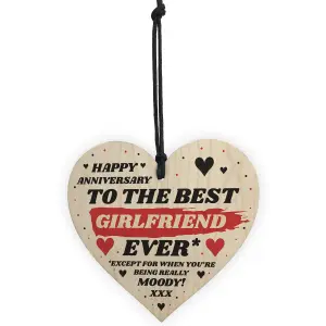 Funny Joke Anniversary Gift For Best Girlfriend Rude Gift For Her Humour Heart