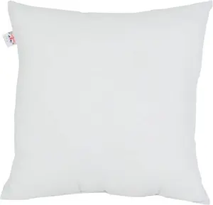 Set Of 1-40cm X 40cm Luxury Hollowfibre New White Hollowfiber Cushion Pad Inner Stuffer Pillow Polyester Insert Square Hypoallergenic (Pack Of 1 |