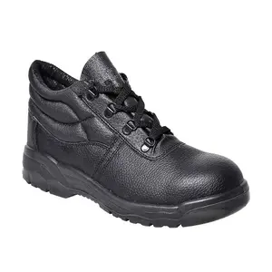 Portwest Unisex Adult Steelite S1P Leather Safety Boots Black (8 UK)