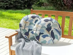 Set of 2 Outdoor Cushions VEGLINO Blue