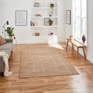 Natural Handmade Modern Geometric Easy to clean Living Room and Bedroom-120cm X 170cm