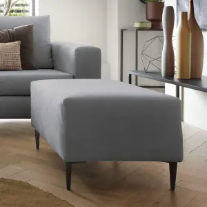 Capri Reversible Corner Sofa in Cool Grey