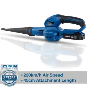 Hyundai Cordless 20V HY2189 Garden blower