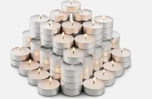 50 Pcs - Tealight Night Lights Candle 4 Hour Long Burn