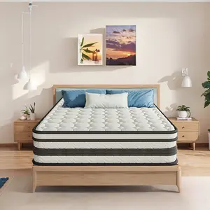 Walford Gel Cooling Memory Foam Hybrid Pocket Spring Mattress Small Double (4')