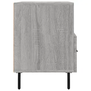 Berkfield TV Cabinet Grey Sonoma 80x36x50 cm Engineered Wood