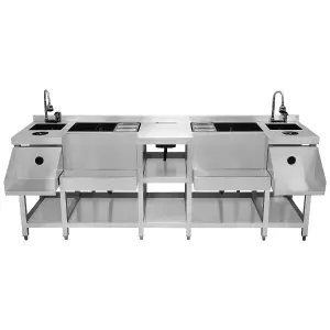 KuKoo Compact Twin Cocktail Bar Station