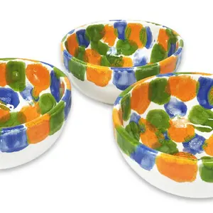 Metro Lane Averionna Dining Bowl (Set of 3) Blue