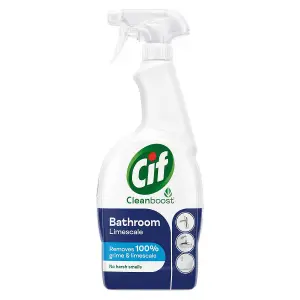 Cif Power & Shine 100% Limescale removal Bathroom Spray 700ml, 6Pk