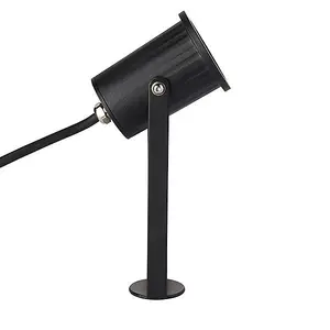 Luminosa Picco Outdoor 12W LED Spike Light Matt Black 4000K, IP65