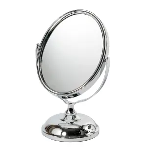 Showerdrape Eris 5x Magnifying Chrome Makeup Vanity Mirror