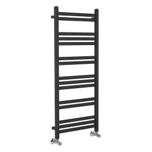 Right Radiators 1200x500 mm Square Ladder Heated Towel Rail Warmer Radiator Rad Anthracite