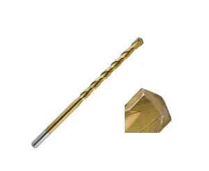 UK Drills 16.0mm x 200 mm Extreme Concrete Masonry Drill Bit Titanium Coated