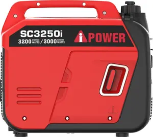 A-IPower 1.9kW Petrol Inverter Generator, Sine Wave Output SC2300i-H