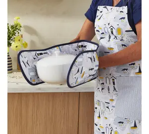 Seashore Animal Print 100% Cotton Apron