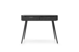 Sophisticated Zova Desk H800mm W1030mm D490mm in Midnight Black - Sleek Workspace Solution