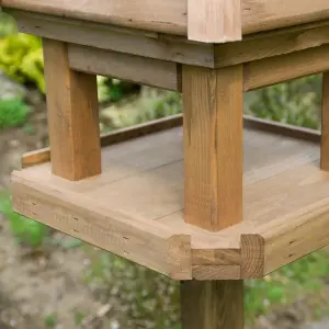 Rowlinson Lechlade Timber Bird Table