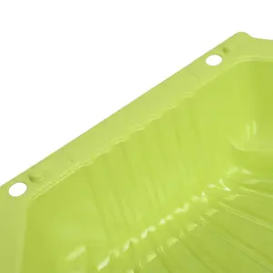 Berkfield Sandpits 2 pcs Green 77x87x21cm Plastic