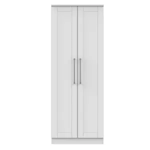 Ripon 2 Door Wardrobe in Grey Ash (Ready Assembled)