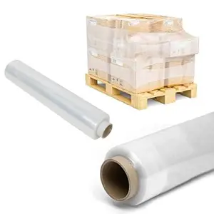 6 x Strong Clear 400mm Water & Moisture Proof Pallet Shrink Wrap Easy To Use Cling Film Rolls