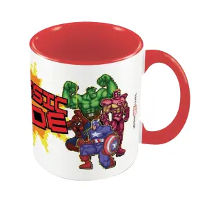 Marvel Clic Mode Inner Two Tone Mug White/Red (One Size)