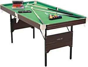 6ft Folding Snooker & Pool Table By Pureline