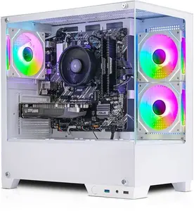 Awd-It White Level Up Amd Ryzen 4500 Six Core Rtx 3050 6Gb Desktop Pc For Gaming Size 5