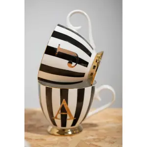 Maison by Premier Mimo Duchess J Letter Monogram Mug