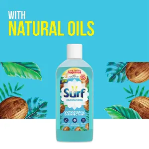 Surf Concentrated Disinfectant Coconut Bliss Multi-Purpose Cleaner, 240ml, 3pk